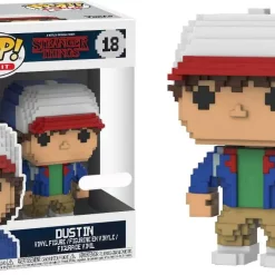 Best Sale 🥰 Funko Stranger Things POP! 8-Bit Dustin Exclusive Vinyl Figure #18 🔔