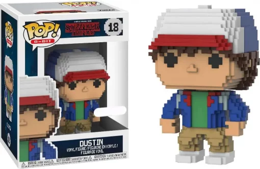 Coupon 🔥 Funko Stranger Things POP! 8-Bit Dustin Exclusive Vinyl Figure [Damaged Package] 💯 -Halo shop pop8bitdustindp