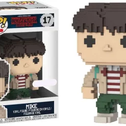 Hot Sale ✔️ Funko Stranger Things POP! 8-Bit Mike Wheeler Exclusive Vinyl Figure #17 ✔️