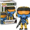 Discount 🎁 Funko Halo Infinite POP! Halo Spartan Mark VII with Commando Rifle (Deco) Vinyl Figure #15 [Includes Game Code!] ⌛ -Halo shop popgames51104