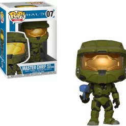 Cheapest ❤️ Funko POP! Halo Master Chief with Cortana Vinyl Figure #07 ✔️