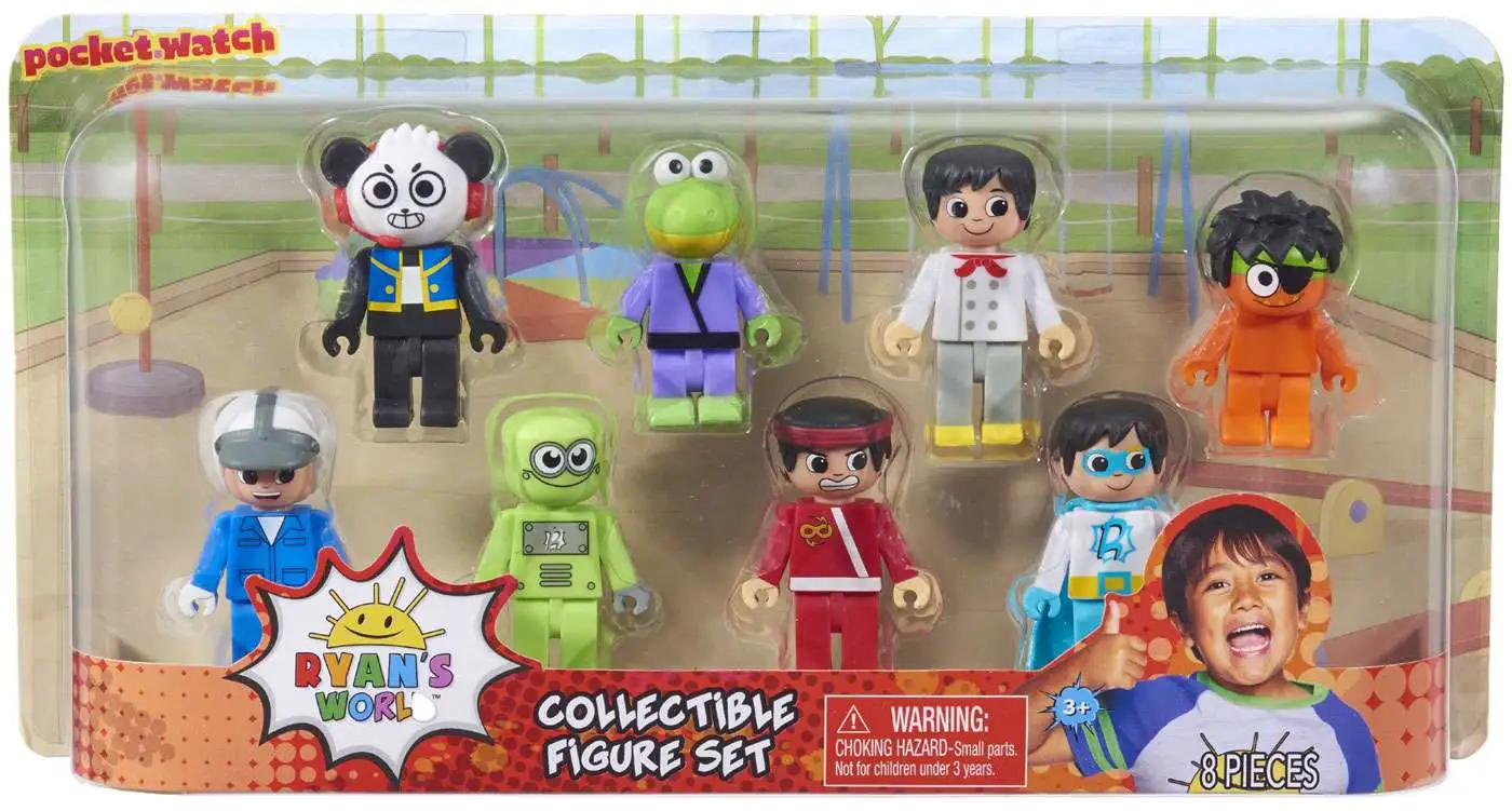 Cheapest โจ Pocket โ Watch Ryan's World Pirate Combo Panda, Ninja Ryan, Blue Titan, Chef Ryan, Ninja Gus, Pilot Ryan, Robot & Pirate Moe Figure 8-Pack ๐ 3 Cheapest โจ Pocket โ Watch Ryan's World Pirate Combo Panda, Ninja Ryan, Blue Titan, Chef Ryan, Ninja Gus, Pilot Ryan, Robot & Pirate Moe Figure 8-Pack ๐