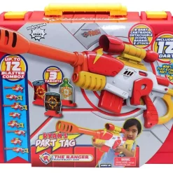 Brand new ๐ Ryan's World Ryan's Dart Tag The Ranger Build 'N' Blast Case ๐