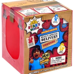 New 🌟 Ryan's World Ryan's Special Delivery Unboxed Exclusive 3.5-Inch Mystery Pack [Look for the Golden Combo Panda Figure!] 🌟