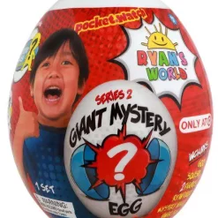 Flash Sale 👏 Ryan's World Series 2 Giant Egg Exclusive Mystery Surprise [WHITE] 🤩