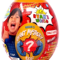 Best deal 🥰 Ryan's World Series 3 Giant Egg Exclusive Mystery Surprise [Orange] 🔥