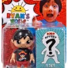 New 🔥 Ryan's World Ryan (Black 👚 Shirt) & Mystery Action Figure 2-Pack 😍 -Halo shop ryanfigryan
