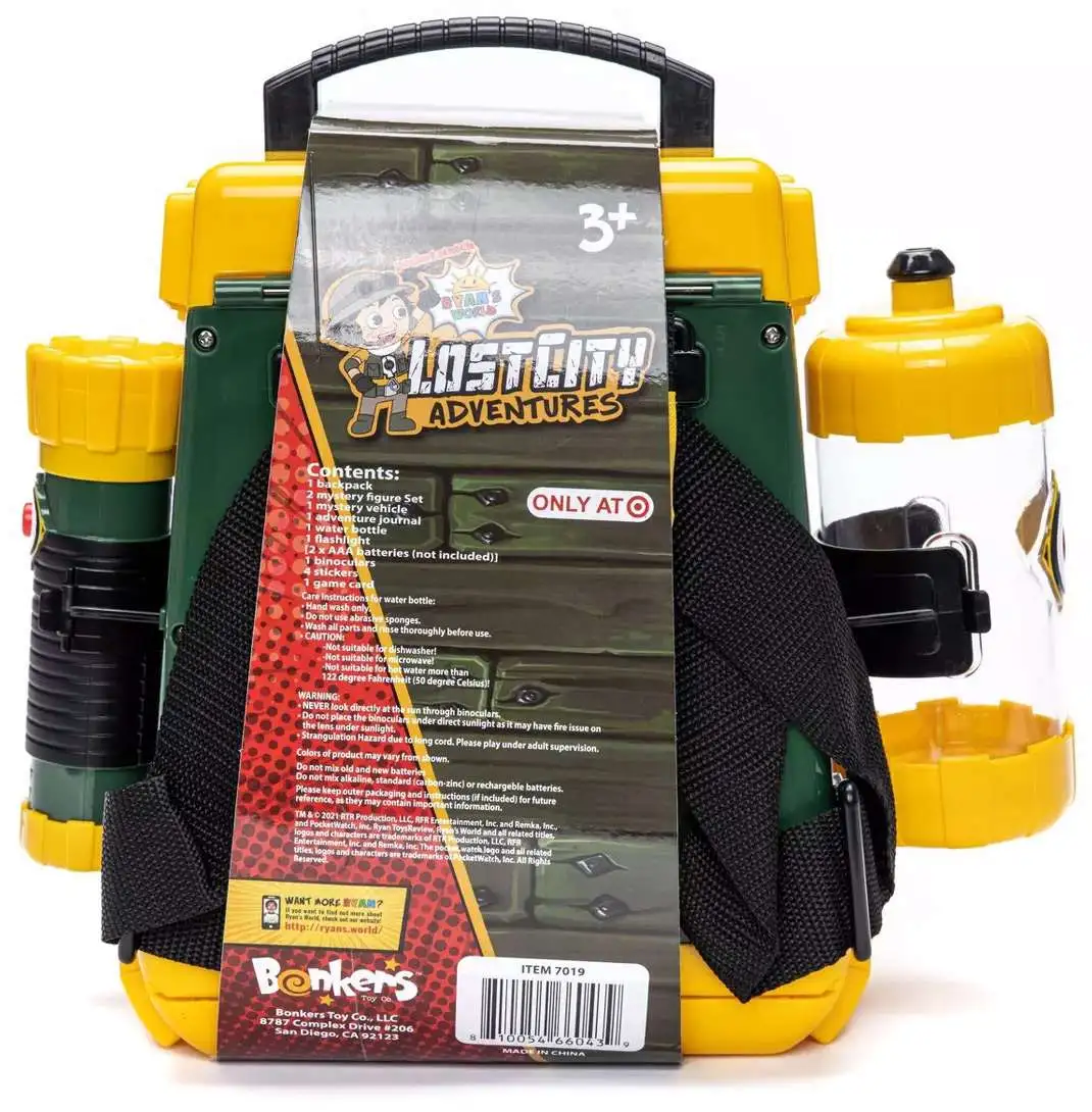 New ๐คฉ Ryan's World Lost City Adventures Adventure ๐ Backpack Exclusive Playset ๐ 7 New ๐คฉ Ryan's World Lost City Adventures Adventure ๐ Backpack Exclusive Playset ๐ - Image 5