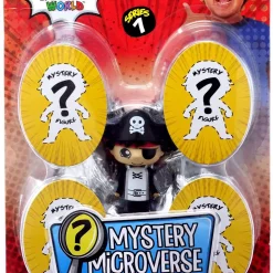 Hot Sale ⭐ Ryan's World Mystery Microverse Series 1 Pirate Ryan & Mystery Micro Figure 5-Pack 🧨