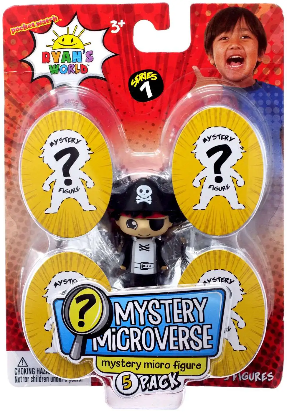 Hot Sale โญ Ryan's World Mystery Microverse Series 1 Pirate Ryan & Mystery Micro Figure 5-Pack ๐งจ 3 Hot Sale โญ Ryan's World Mystery Microverse Series 1 Pirate Ryan & Mystery Micro Figure 5-Pack ๐งจ