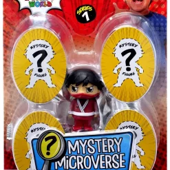 Brand new 😀 Ryan's World Mystery Microverse Series 1 Dark Ninja Ryan & Mystery Micro Figure 5-Pack ⭐