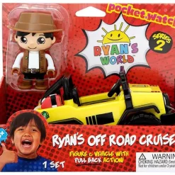 Best Pirce ๐ Ryan's World Series 2 Ryan's Off Road Cruiser 3-Inch Figure & Vehicle ๐งจ
