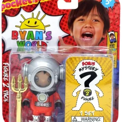 Cheapest 😀 Ryan's World Pacific Rim Ryan & Mystery Action Figure 2-Pack 🔥