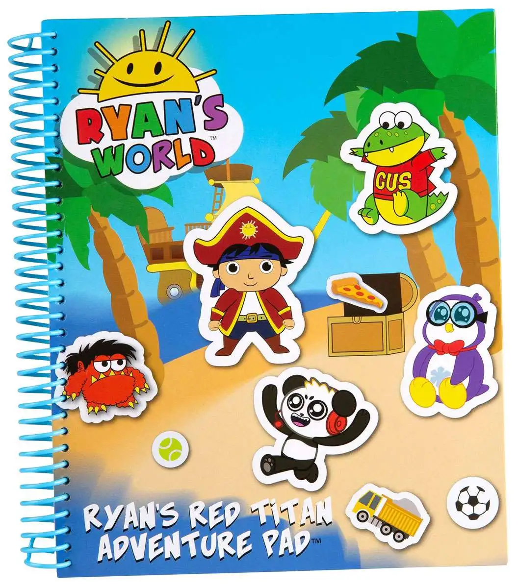 Best Pirce โจ Ryan's World Ryan's Red Titan Adventure Pad Activity Book ๐คฉ 3 Best Pirce โจ Ryan's World Ryan's Red Titan Adventure Pad Activity Book ๐คฉ