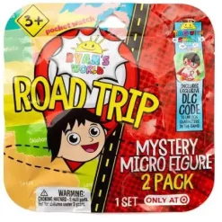 Promo 🛒 Ryan's World Road Trip Micro Figure Exclusive Mystery 2-Pack [2 RANDOM Figures!] 💯