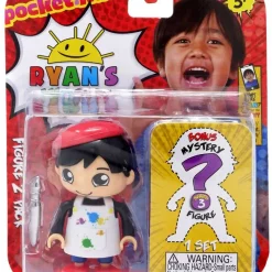 Flash Sale ⌛ Ryan's World Series 3 Painter Ryan & Mystery Action Figure 2-Pack ❤️