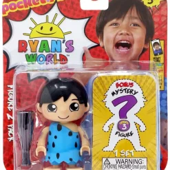 Brand new 👍 Ryan's World Series 3 Caveman Ryan & Mystery Action Figure 2-Pack 🥰