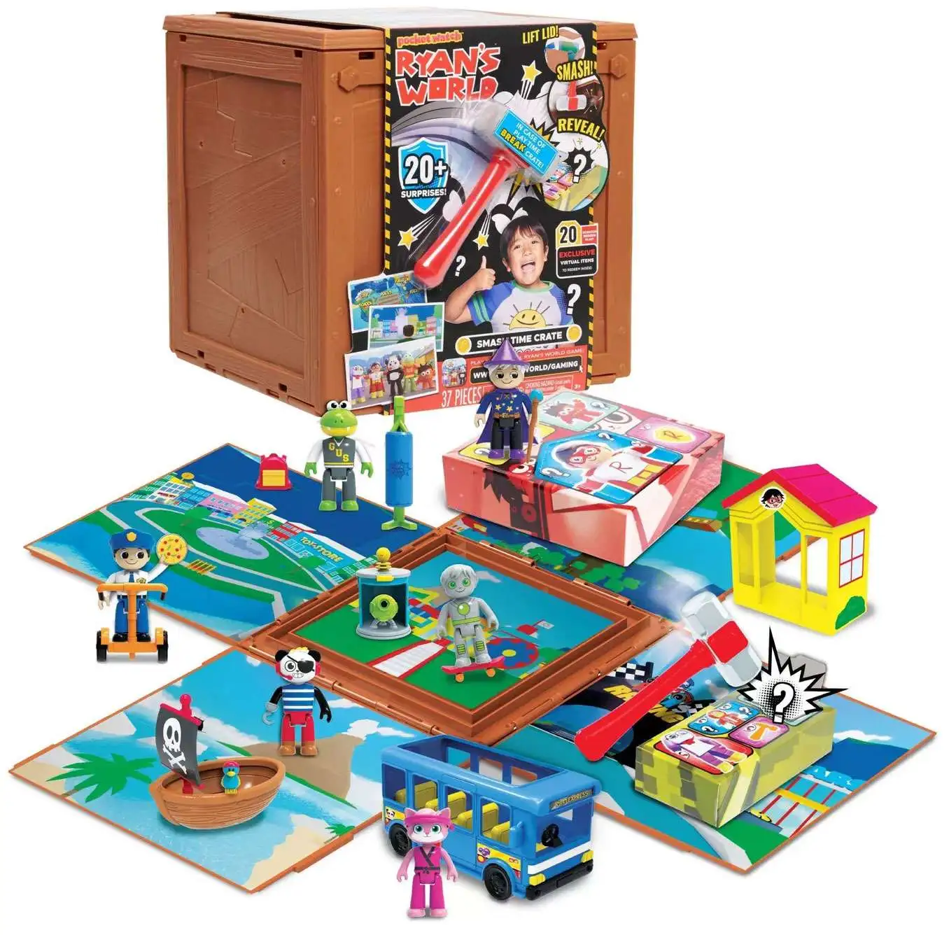 Promo ⌛ Ryan's World Smash Time Crate Exclusive Mystery Surprise ⭐ 4 Promo ⌛ Ryan's World Smash Time Crate Exclusive Mystery Surprise ⭐ - Image 2