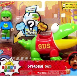 Outlet 😉 Ryan's World Splashin' Gus Figure Set 😉