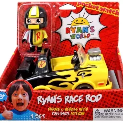 Best reviews of 🥰 Ryan's World Ryan's Race Rod 3-Inch Figure & Vehicle 💯