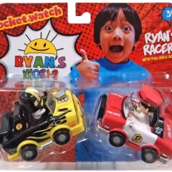 Cheap 😉 Ryan's World Hot Rod & Fire Car 2-Inch Racers 2-Pack [Damaged Package] ✔️