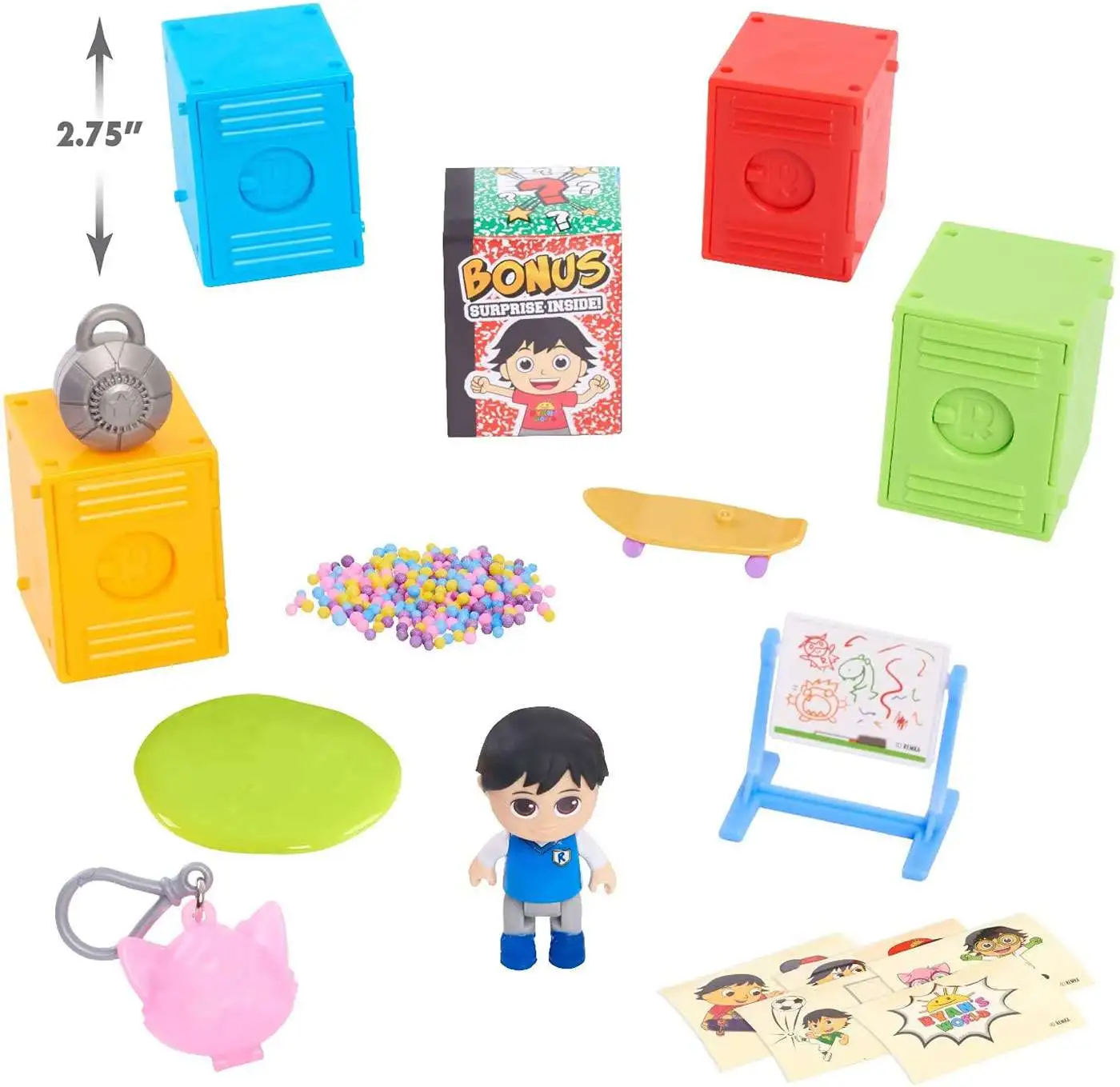Best Pirce ๐ Pocket โ Watch Ryan's World Stacking Locker Surprise Mystery Set ๐ฏ 4 Best Pirce ๐ Pocket โ Watch Ryan's World Stacking Locker Surprise Mystery Set ๐ฏ - Image 2