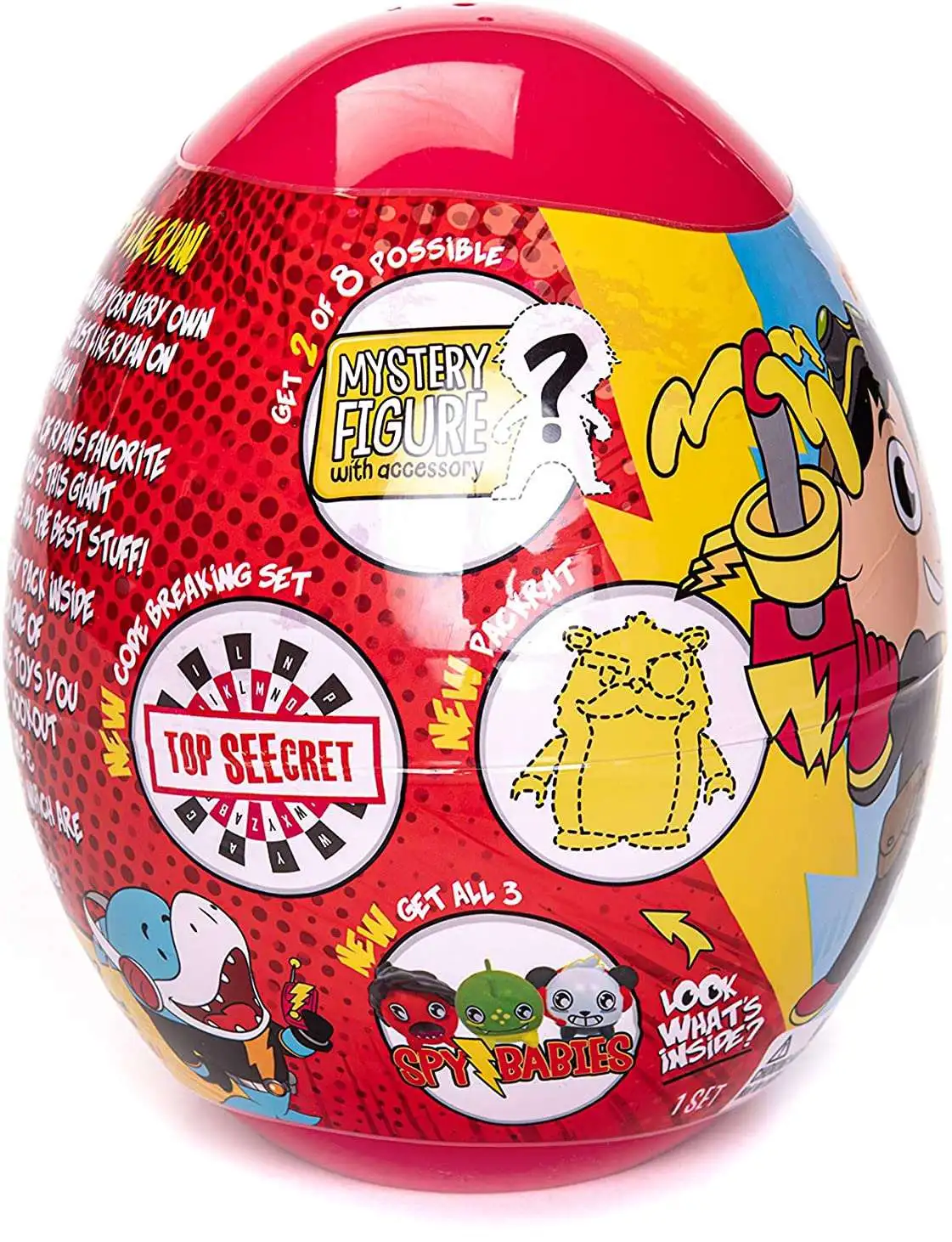 Coupon ๐ Ryan's World Super Spy Series 1 Agent Ryan & Friends Micro Egg Exclusive Mystery Surprise โ 6 Coupon ๐ Ryan's World Super Spy Series 1 Agent Ryan & Friends Micro Egg Exclusive Mystery Surprise โ - Image 4