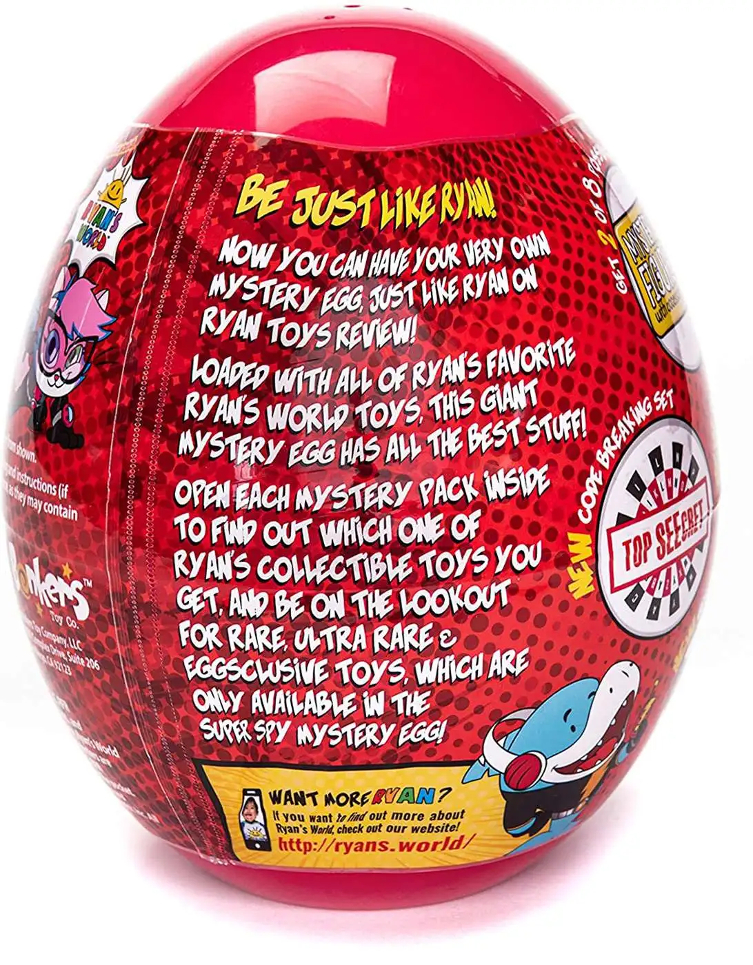 Coupon ๐ Ryan's World Super Spy Series 1 Agent Ryan & Friends Micro Egg Exclusive Mystery Surprise โ 7 Coupon ๐ Ryan's World Super Spy Series 1 Agent Ryan & Friends Micro Egg Exclusive Mystery Surprise โ - Image 5