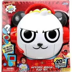 Best Pirce 😍 Pocket ⌚ Watch Ryan's World Combo Panda Mystery Vehicle Play Set ⌛