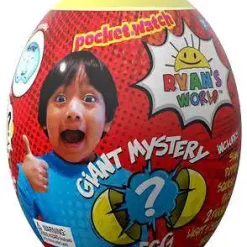 Brand new ✔️ Ryan's World Series 1 Giant Egg Mystery Surprise [YELLOW] 🧨