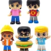 Cheap 👏 Pocket ⌚ Watch Mystery Playdate Ryan's World Figure 5-Pack [No Package] ✔️