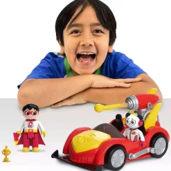 Discount 🔥 Pocket ⌚ Watch Ryan's World Vehicle Pack Exclusive Figure & Vehicle 🥰 -Halo shop ryanvehpack inset2