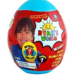 Best deal 🔥 Ryan's World Series 1 MINI Egg Mystery Surprise [Blue] 🥰