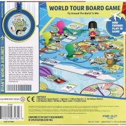 Promo 😉 Ryan's World World Tour Board Game [2 Exclusive Micro Figures] 💯 -Halo shop ryanworldtourgame inset4