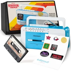 Promo 👍 Stranger Things Crosley Cassette Player & Season 4 Sneak Peak Exclusive 🛒