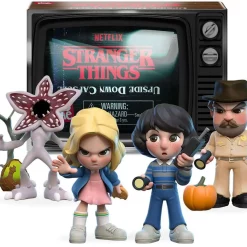 Brand new 🔥 Stranger Things Series 1 Upside Down Capsule Mystery Pack [1 RANDOM Figure, 7 Trading Cards & More!] ⌛ -Halo shop strangerthingsyume inset2