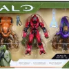 Budget 👍 Halo Infinite Grunt Assault, Elite Mercenary & Grunt Conscript Exclusive Action Figure 3-Pack ✔️
