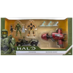 Outlet โจ Halo Infinite Mongoose with Master Chief & Banished Ghost with Elite Warlord Action Figure Set ๐