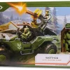 Budget ❤️ Halo Warthog with Master Chief Vehicle & Action Figure 🤩 -Halo shop wctwarthogmaster