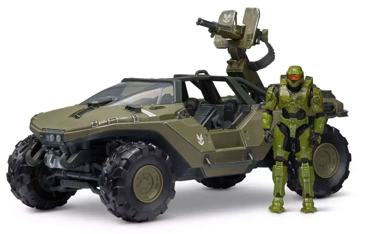 Budget ❤️ Halo Warthog with Master Chief Vehicle & Action Figure 🤩 4 Budget ❤️ Halo Warthog with Master Chief Vehicle & Action Figure 🤩 - Image 2